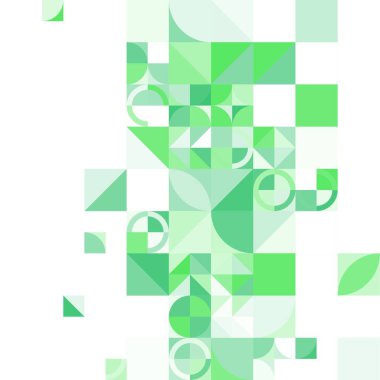 Asgari mozaik geometrik soyut arkaplan deseni