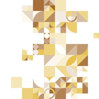 Asgari mozaik geometrik soyut arkaplan deseni