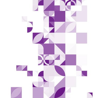 Asgari mozaik geometrik soyut arkaplan deseni