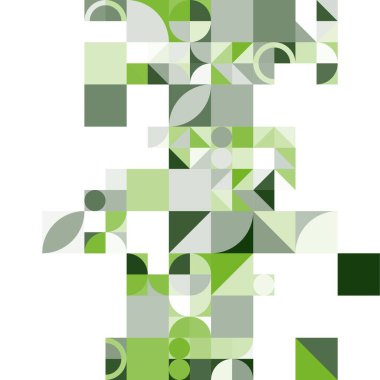 Asgari mozaik geometrik soyut arkaplan deseni