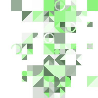 Asgari mozaik geometrik soyut arkaplan deseni