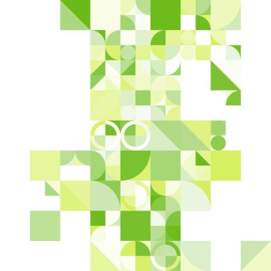 Asgari mozaik geometrik soyut arkaplan deseni