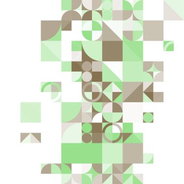 Asgari mozaik geometrik soyut arkaplan deseni