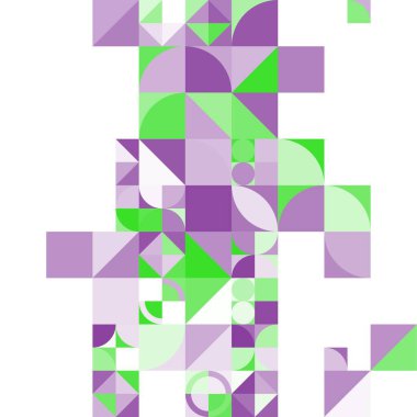 Asgari mozaik geometrik soyut arkaplan deseni