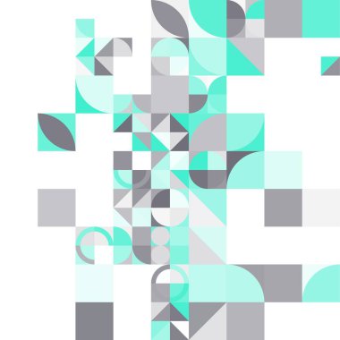 Asgari mozaik geometrik soyut arkaplan deseni