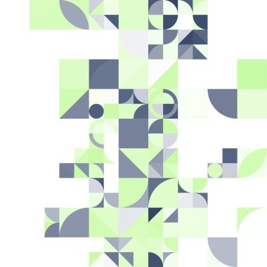 Asgari mozaik geometrik soyut arkaplan deseni