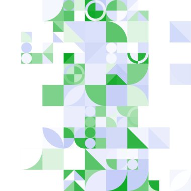 Asgari mozaik geometrik soyut arkaplan deseni