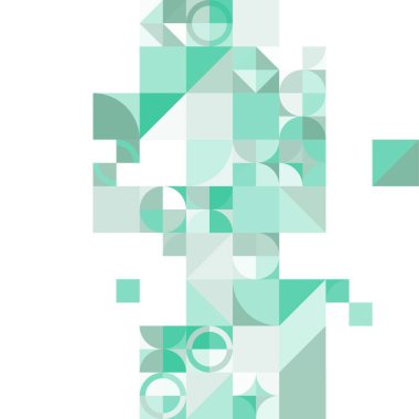 Asgari mozaik geometrik soyut arkaplan deseni