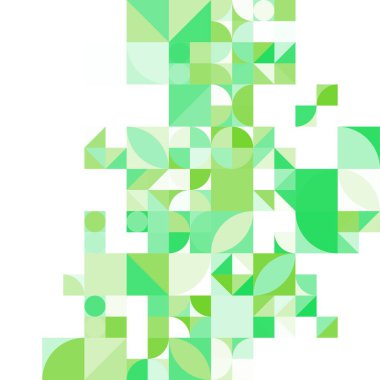 Asgari mozaik geometrik soyut arkaplan deseni