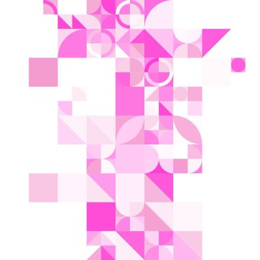 Asgari mozaik geometrik soyut arkaplan deseni