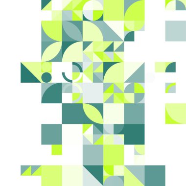 Asgari mozaik geometrik soyut arkaplan deseni