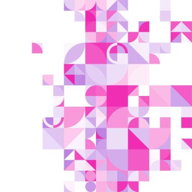 Asgari mozaik geometrik soyut arkaplan deseni