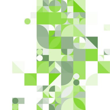 Asgari mozaik geometrik soyut arkaplan deseni