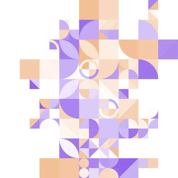 Минимальный Геометрический Фон Мозаики — стоковое фото