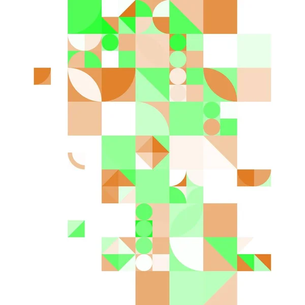 Minimalny Geometryczny Abstrakcyjny Wzór Tła Mozaiki — Zdjęcie stockowe