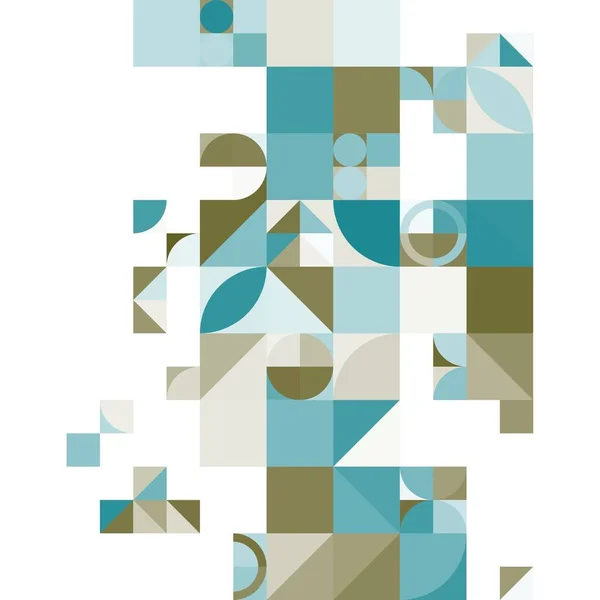 Padrão Fundo Abstrato Geométrico Mosaico Mínimo — Fotografia de Stock