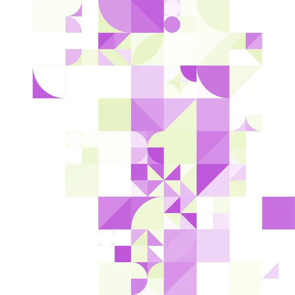 Minimální Geometrický Abstraktní Vzor Pozadí Mozaiky — Stock fotografie
