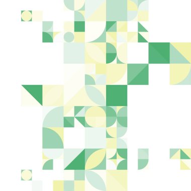 Asgari mozaik geometrik soyut arkaplan deseni