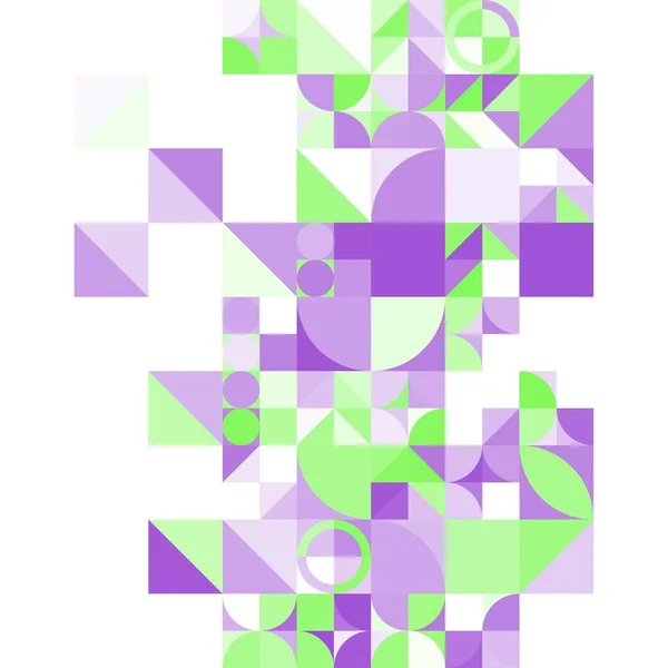 Minimális Mozaik Geometriai Absztrakt Háttér Minta — Stock Fotó