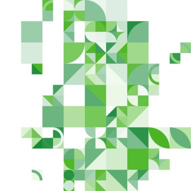 Asgari mozaik geometrik soyut arkaplan deseni