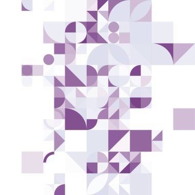 Asgari mozaik geometrik soyut arkaplan deseni