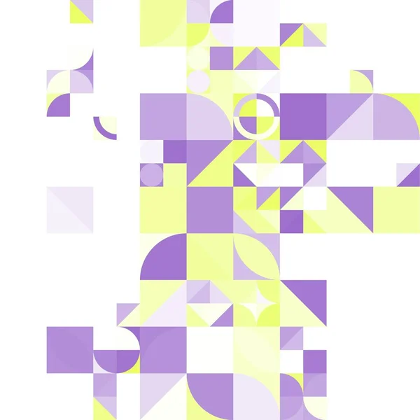 Minimal Mosaik Geometrisk Abstrakt Baggrundsmønster - Stock-foto