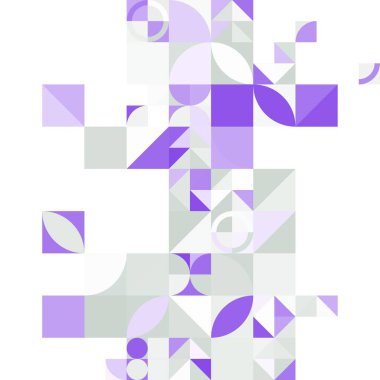 Asgari mozaik geometrik soyut arkaplan deseni