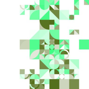 Asgari mozaik geometrik soyut arkaplan deseni