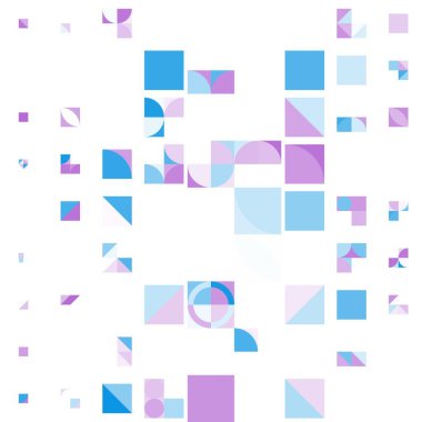 Asgari mozaik geometrik soyut arkaplan deseni