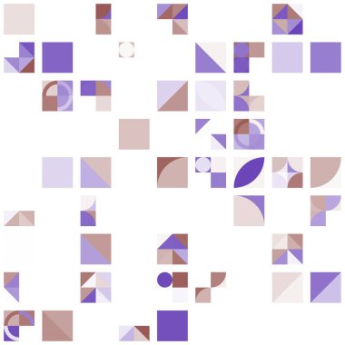 Asgari mozaik geometrik soyut arkaplan deseni