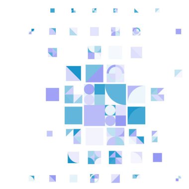 Asgari mozaik geometrik soyut arkaplan deseni