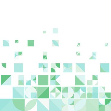 Asgari mozaik geometrik soyut arkaplan deseni