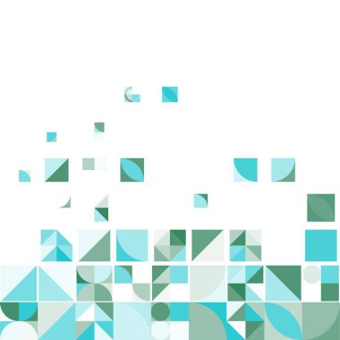 Asgari mozaik geometrik soyut arkaplan deseni