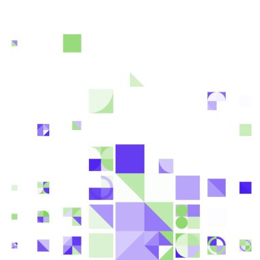 Asgari mozaik geometrik soyut arkaplan deseni