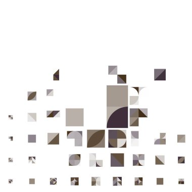 Asgari mozaik geometrik soyut arkaplan deseni