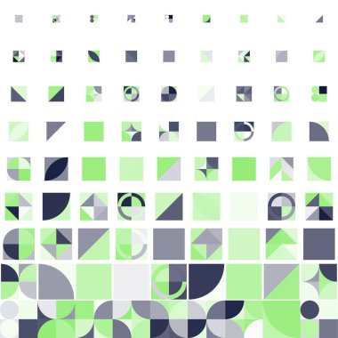 Asgari mozaik geometrik soyut arkaplan deseni