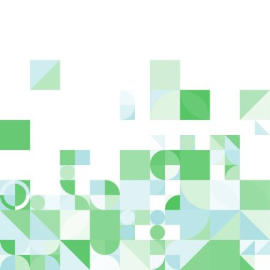 Asgari mozaik geometrik soyut arkaplan deseni