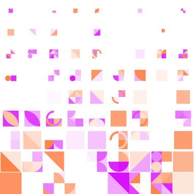 Asgari mozaik geometrik soyut arkaplan deseni