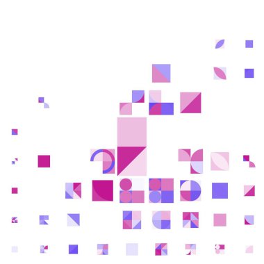 Asgari mozaik geometrik soyut arkaplan deseni