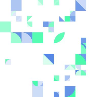 Asgari mozaik geometrik soyut arkaplan deseni