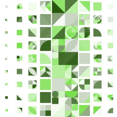 Asgari mozaik geometrik soyut arkaplan deseni