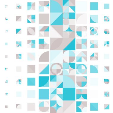 Asgari mozaik geometrik soyut arkaplan deseni