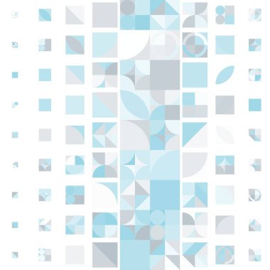 Asgari mozaik geometrik soyut arkaplan deseni