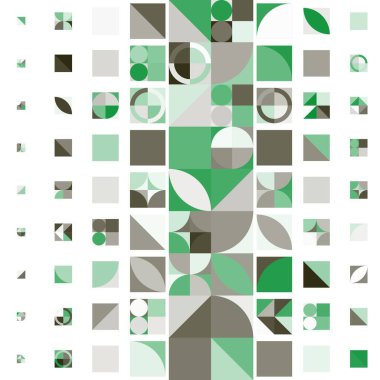 Asgari mozaik geometrik soyut arkaplan deseni