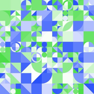 Asgari mozaik geometrik soyut arkaplan deseni