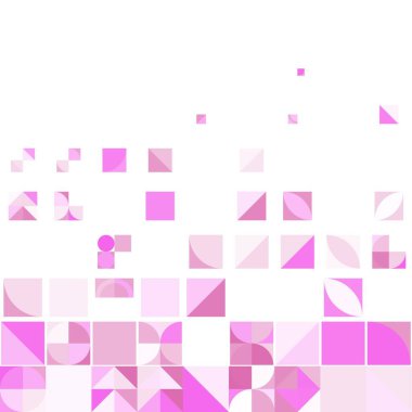 Asgari mozaik geometrik soyut arkaplan deseni