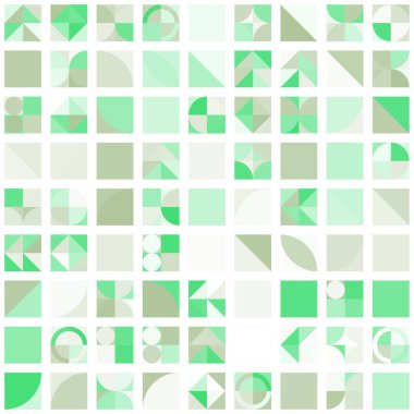 Asgari mozaik geometrik soyut arkaplan deseni