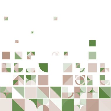 Asgari mozaik geometrik soyut arkaplan deseni