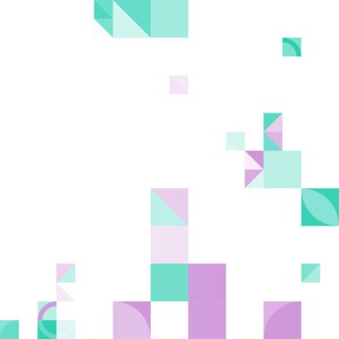 Asgari mozaik geometrik soyut arkaplan deseni