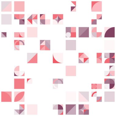 Asgari mozaik geometrik soyut arkaplan deseni